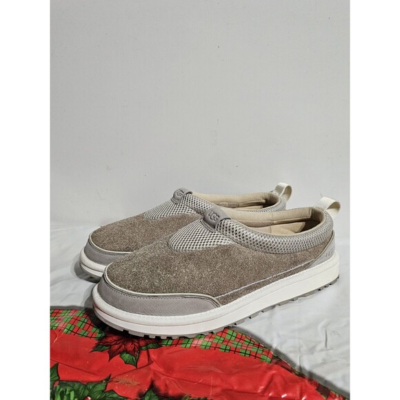 UGG Tasman IOE (Inside Outside Everywhere) Men\'s Suede Slipper Beige Size 10 NEW main image 7